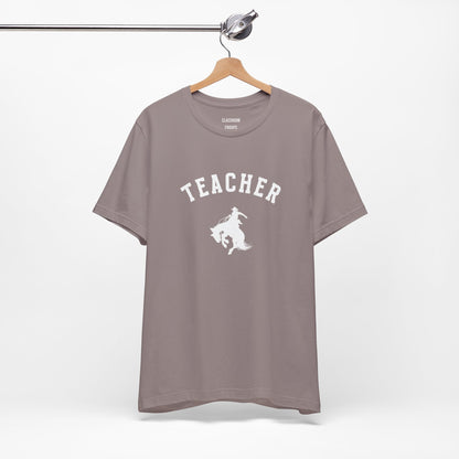 "Teacher" Western Tee