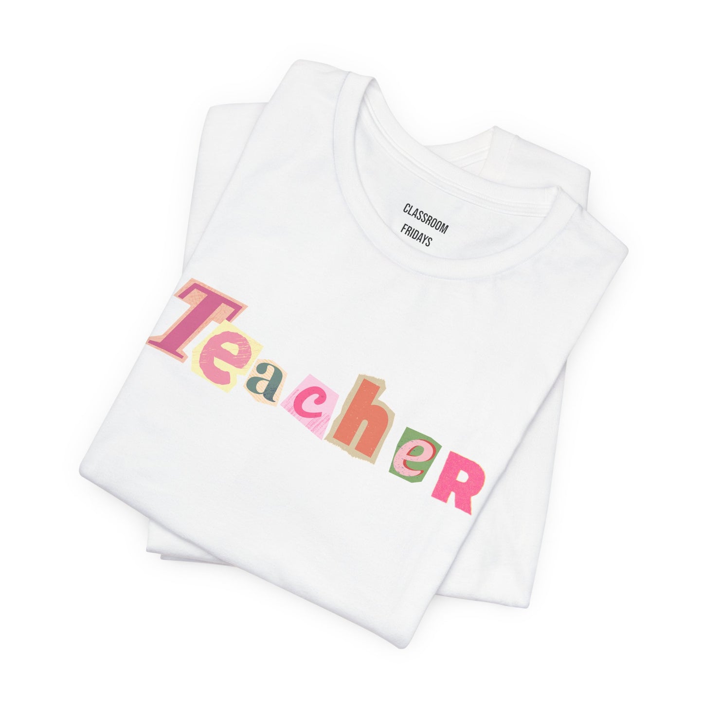 "Teacher Scrapbook" Teacher Tee