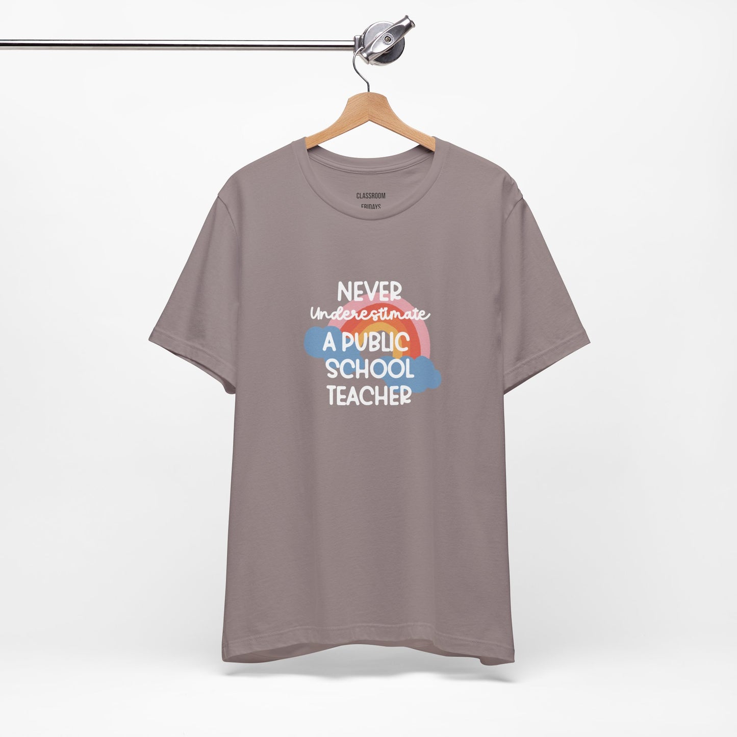 "Rainbow Public School" Teacher Tee