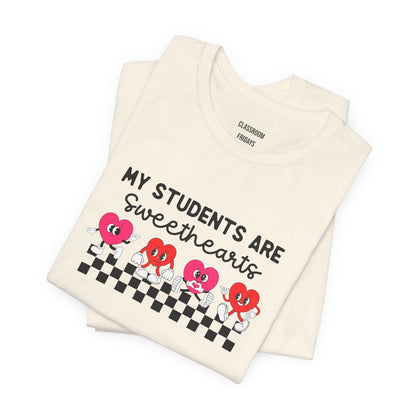 "Sweethearts" Teacher Tee