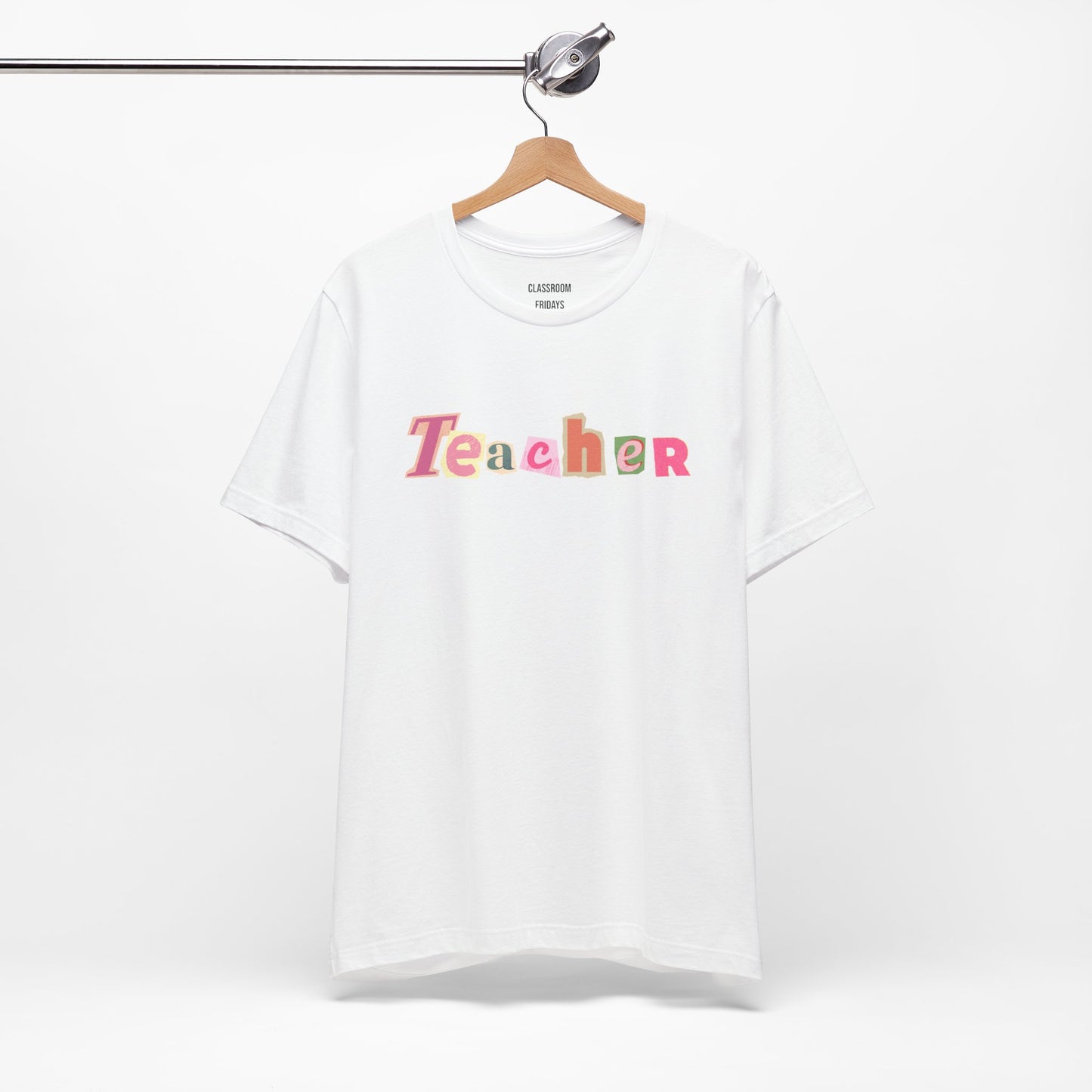 "Teacher Scrapbook" Teacher Tee