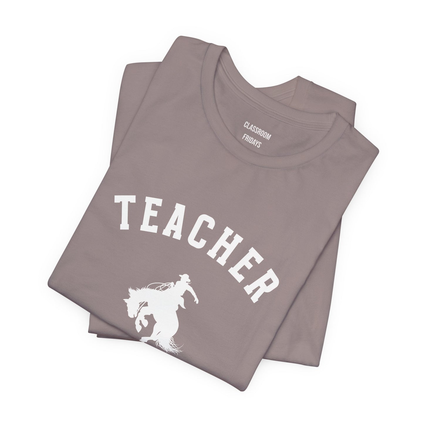 "Teacher" Western Tee