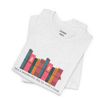 "Read a Book" Teacher Tee