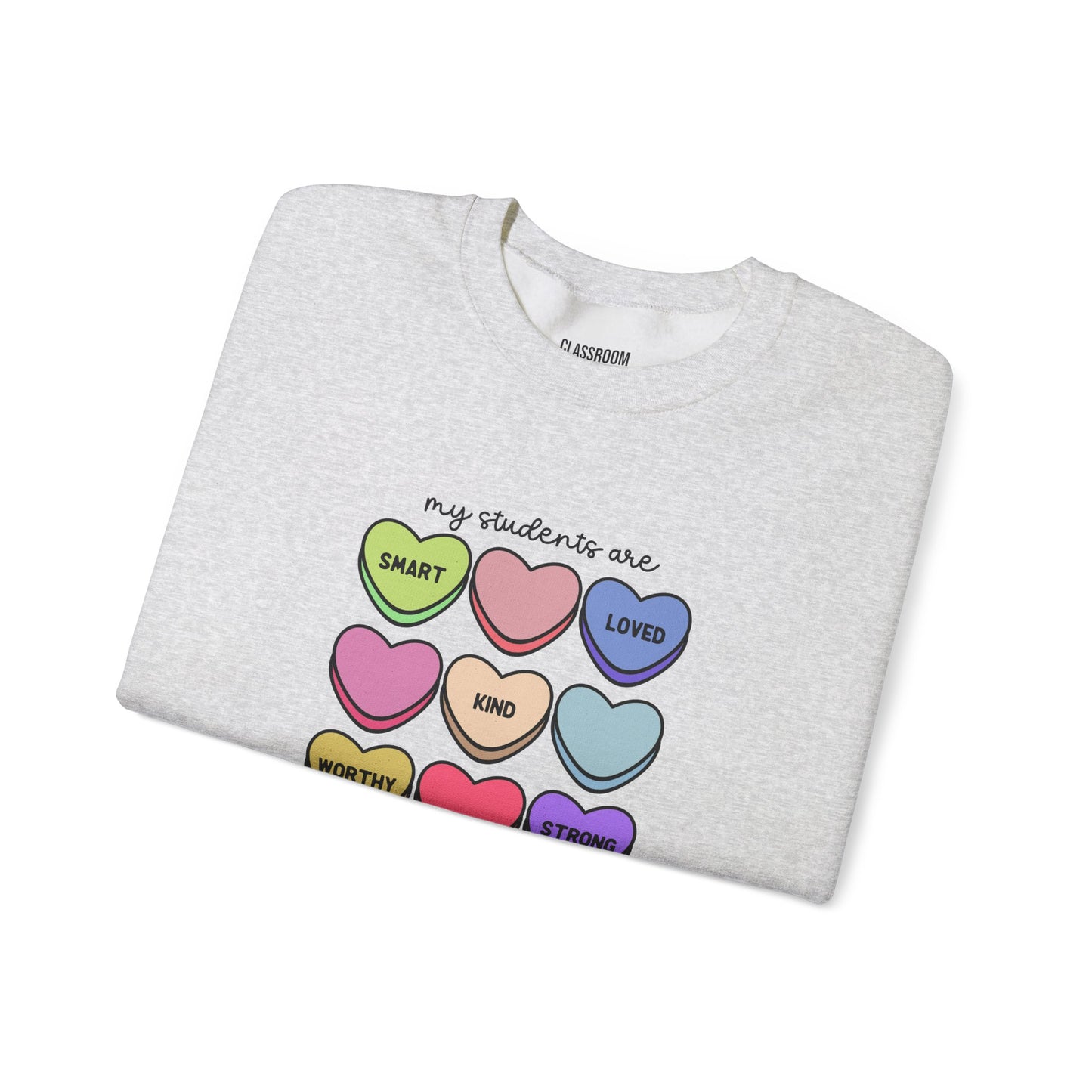 "Hearts" Teacher Tee