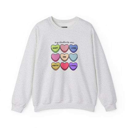 "Hearts" Teacher Tee