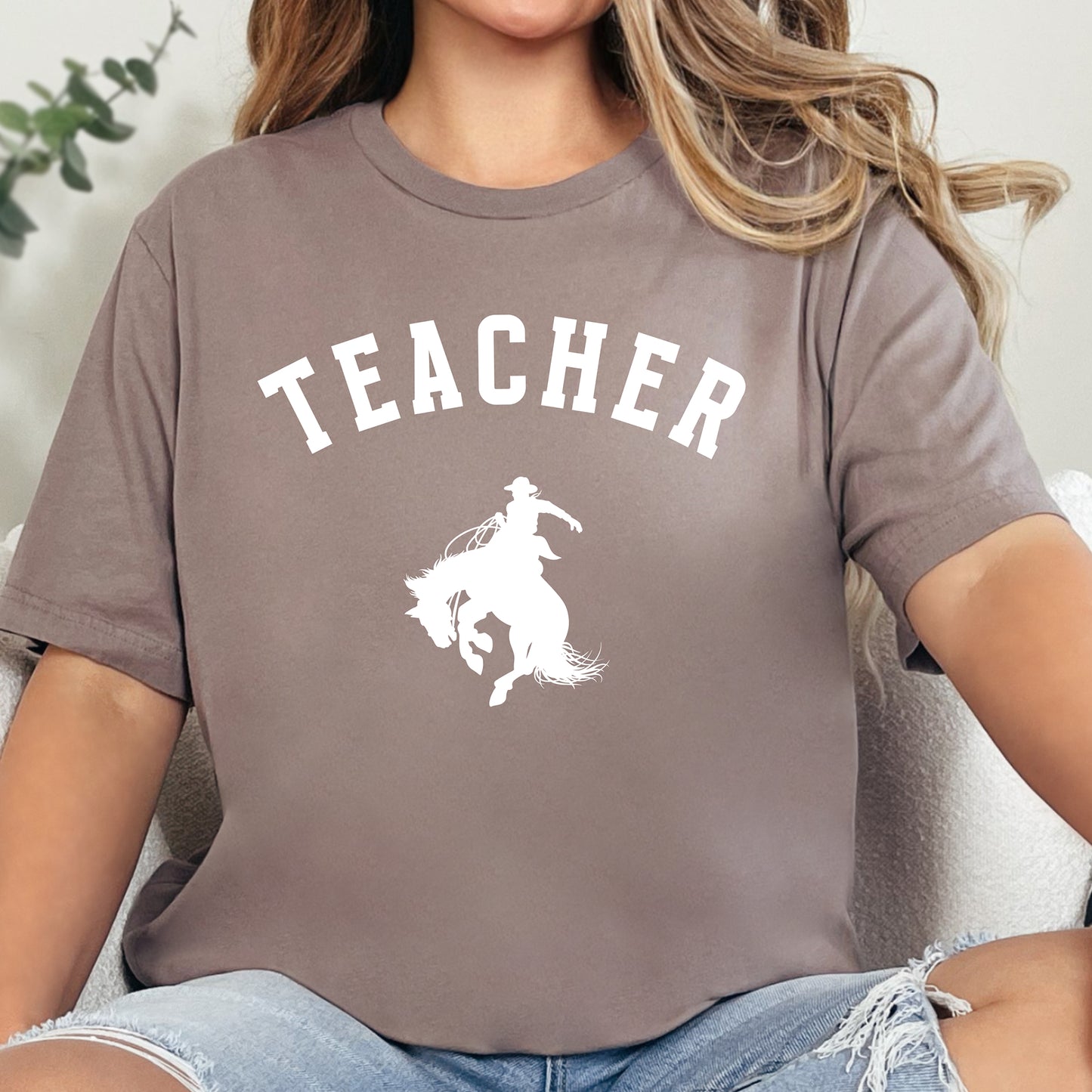 "Teacher" Western Tee