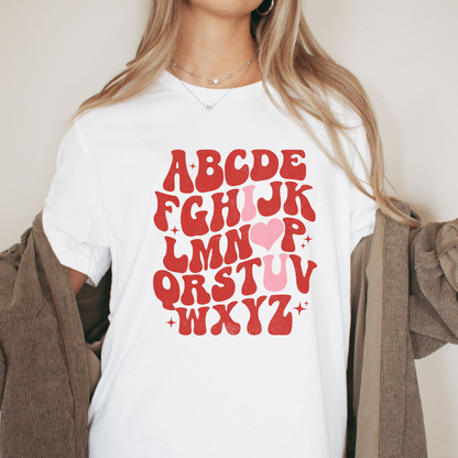 "ABC" Teacher Tee